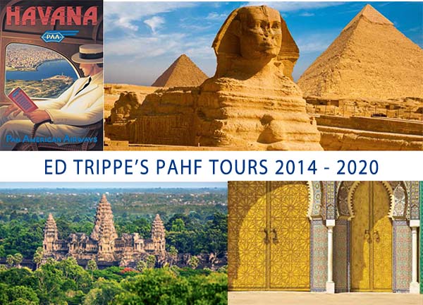 Ed Trippes PAHF Tours began with Cuba in 2014 and made it all the way to Egypt in March 2020