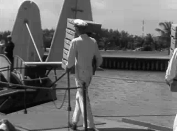 Chicks boarding Pan Am Dinner Key Miami