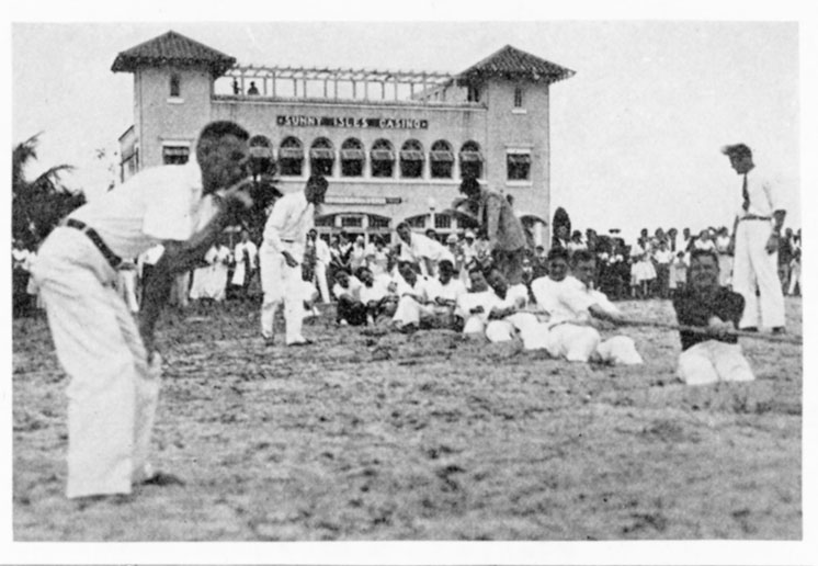 Tug of War at Pan Am Party Sunny Isles CasinoPAAW Nov 1934 p3 PAHF Collection rsz