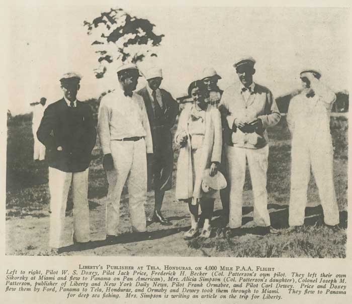 Liberty Publisher 4000 Mile Tour with PAA Flights (University of Miami Special Collections)