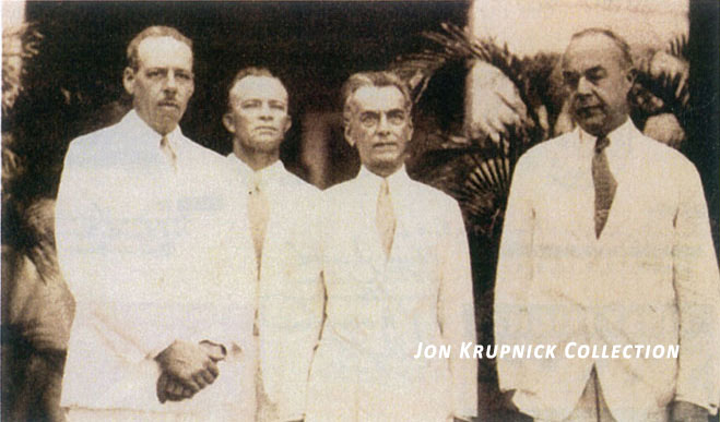 Jon Krupnick Collection Bixby Grooch Quezon at welcoming ceremonies 