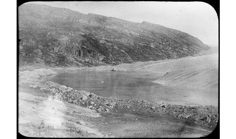 Abandoned Moraine North Cornell Glacier Tarr