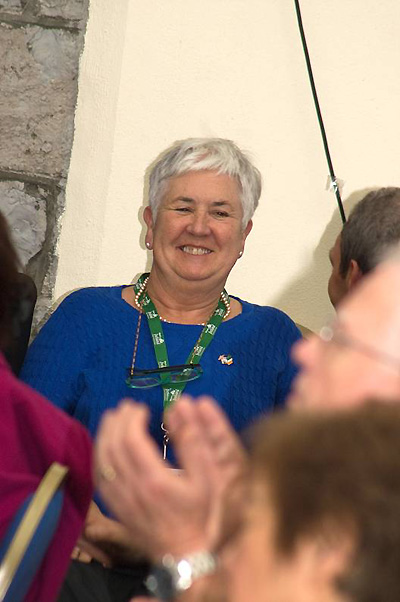 Foynes Museums Margaret OShaunessy at Pan Am Reunion Photo copyright Robert Genna