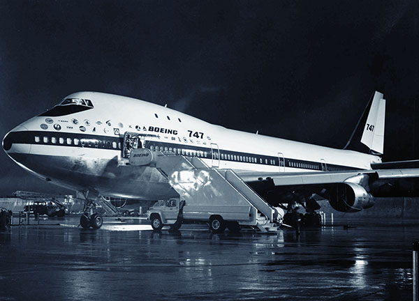 747 Tails at JFK by Paul Friend