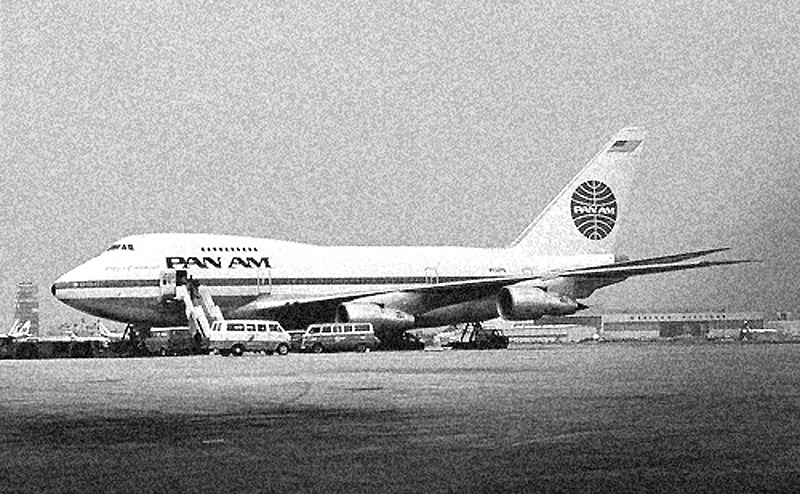 Benefield Tehran Pan Am Buses BW