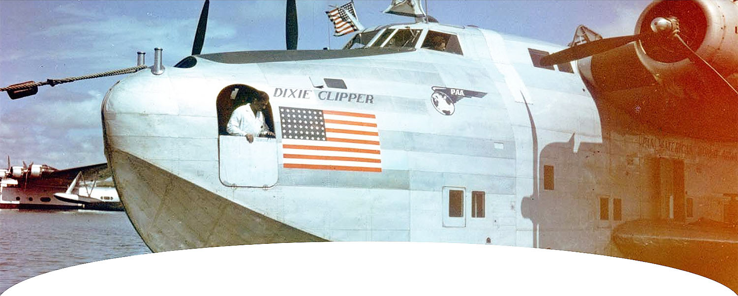 Pan Am b- 314 Dixie Clipper during World War Two