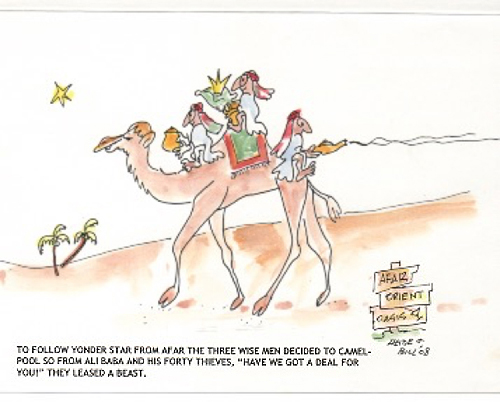 Image 9a Bill Seeman Cartoon To Follow Yonder Star rsz