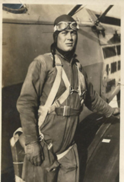 Joe Britton in the US Army Air Corps