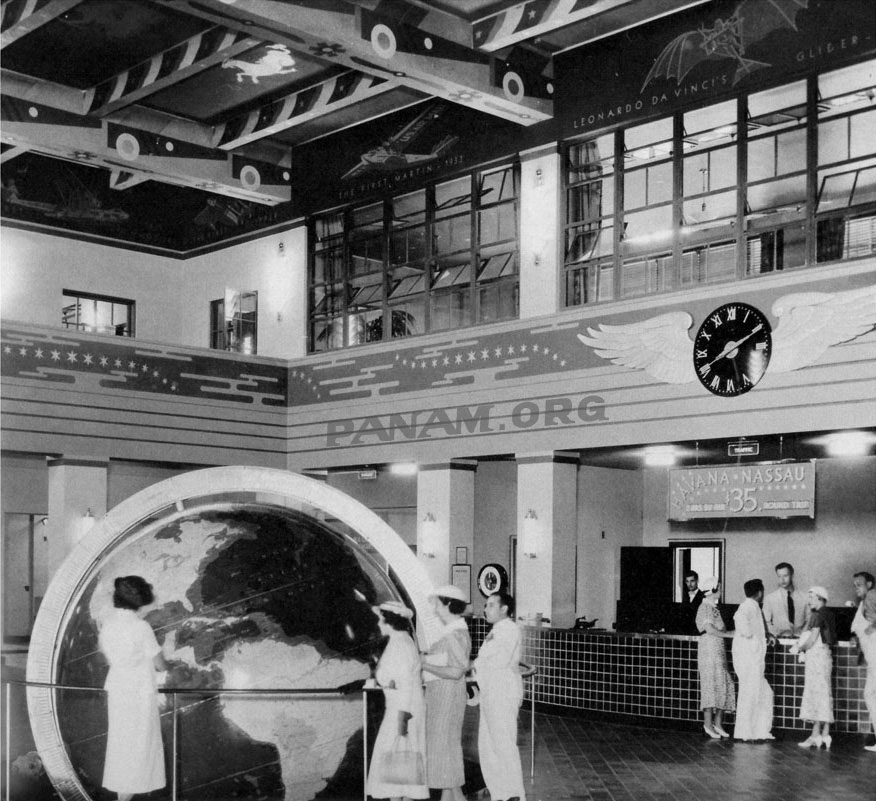 Pan Ams Dinner Key Globe at the Miami Worldcenter, photo by Edie Stavinoha