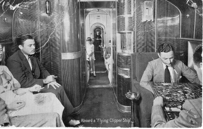  9 Sikorsky S40 interior publicity shot Zavada Collection PAHF Collection