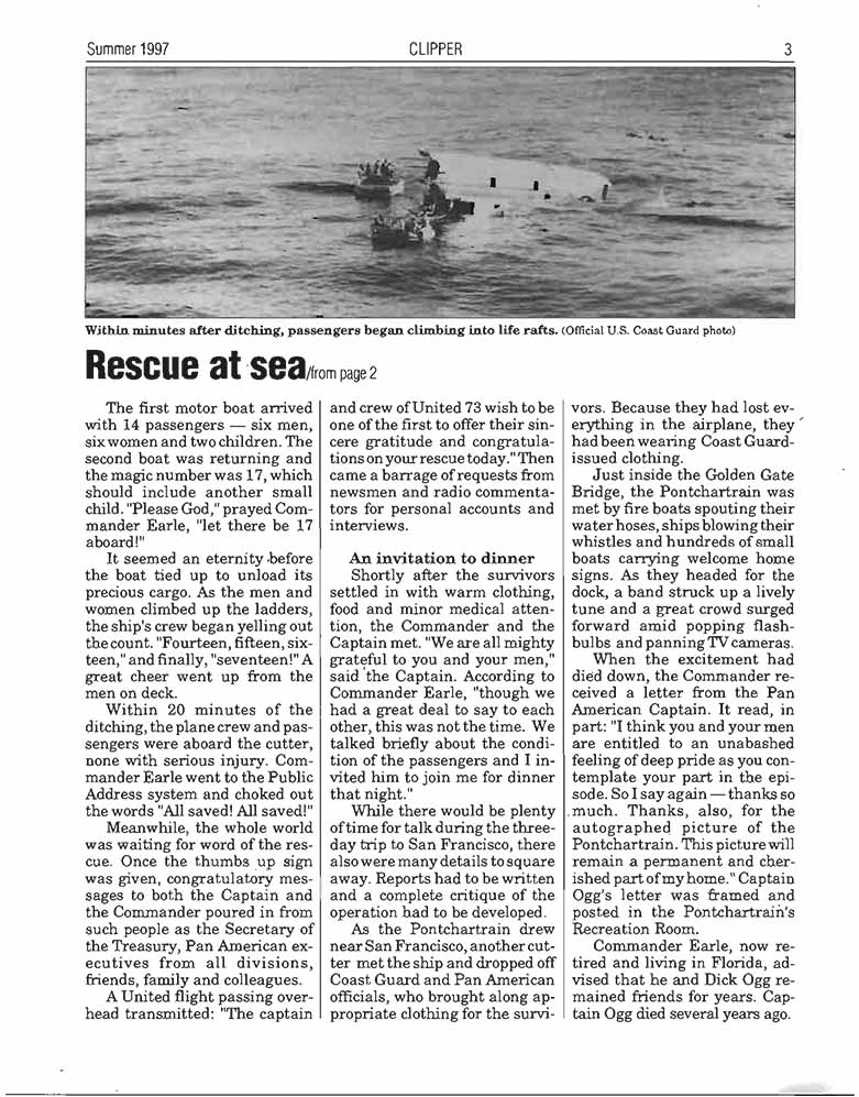 Clipper Newsletter Summer 1997 All Saved Story of a Rescue at Sea rsz 2