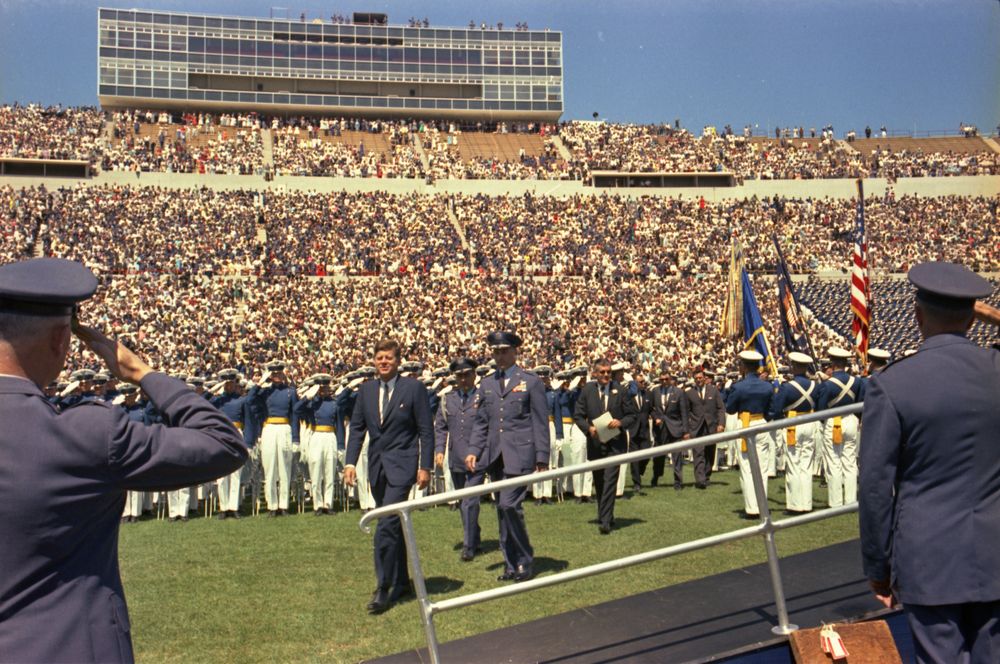 JFK-AirForceAcademy-6-5-63