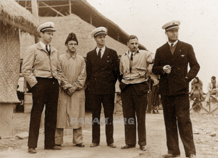 Crew of Hong Clipper in Chungking after the attack rsz